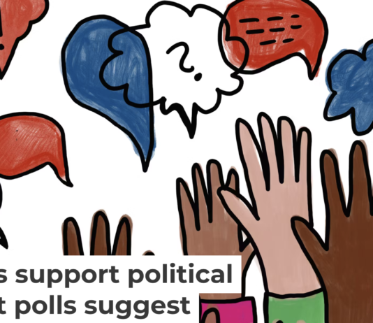 Some surveys have reported that a large number of Americans are willing to support the use of force for political ends. stellalevi, DigitalVision Vectors/Getty Images
